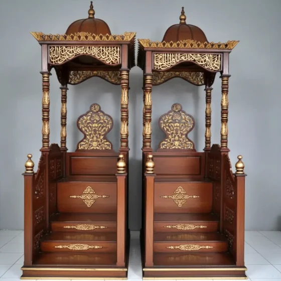 Mimbar Ukir Klasik Jepara
