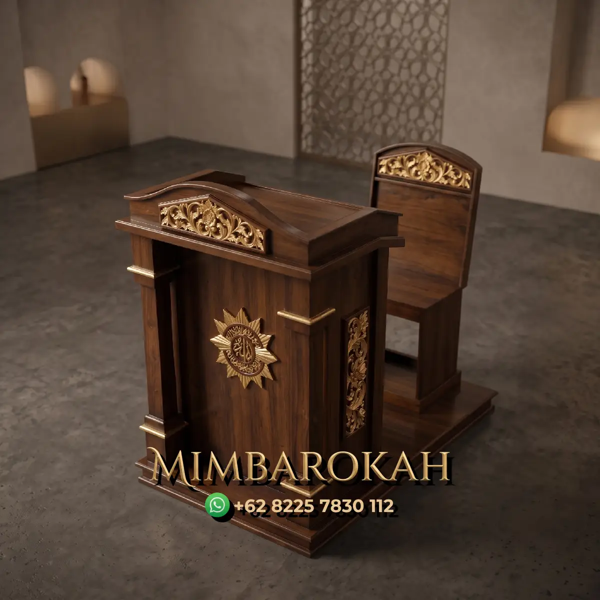 Mimbar Podium Masjid Jakarta Utara